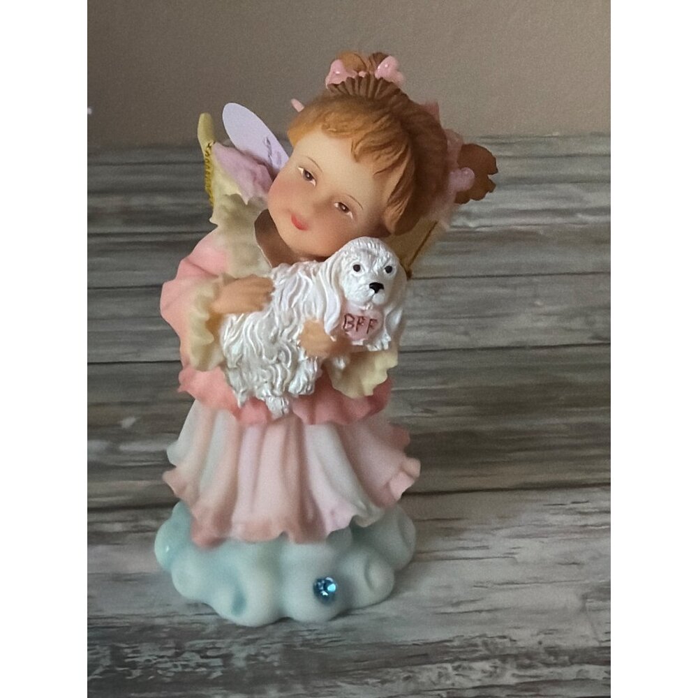 Roman Inc “Loving Thoughts Cherubim” Figurine 3-Pc Lot Emily Best Friends w/Box - Picture 11 of 16